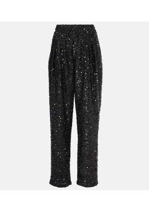 Isabel Marant Aras sequined wide-leg pants