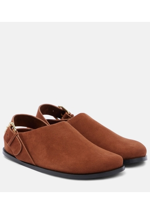A.Emery Louis suede slingback flats
