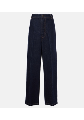 Victoria Beckham High-rise wide-leg jeans