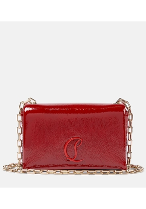 Christian Louboutin Loubi54 patent leather clutch