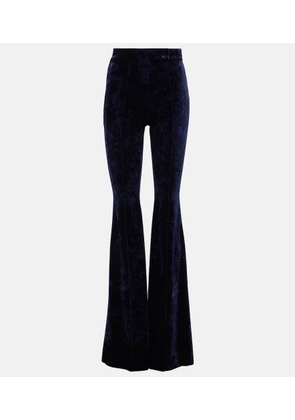 Alex Perry Velvet flared pants