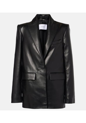 Alex Perry Oversized leather blazer