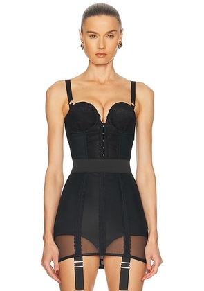 Dolce & Gabbana Sleeveless Bodysuit in Black - Black. Size 42 (also in ).