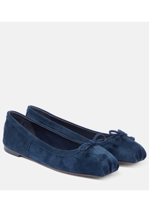 Christian Louboutin Mamadrague suede ballet flats