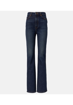 Khaite Danielle high-rise straight jeans