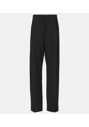 Khaite Trenton wool wide-leg pants