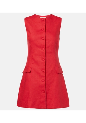 Faithfull Jane linen minidress