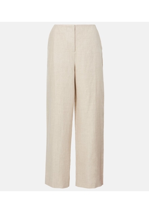 Faithfull Meave linen wide-leg pants