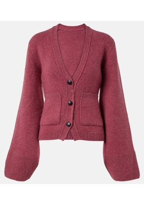 Khaite Scarlet cashmere cardigan