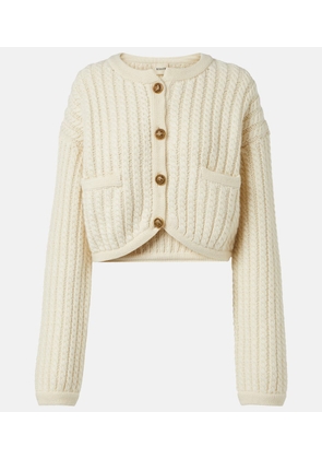 Khaite Balser cashmere and mohair cardigan