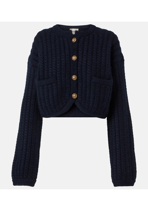 Khaite Balser cashmere and mohair cardigan