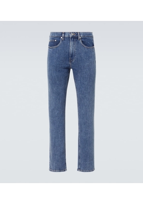 Frame High-rise straight jeans