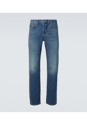Frame The Straight mid-rise straight jeans