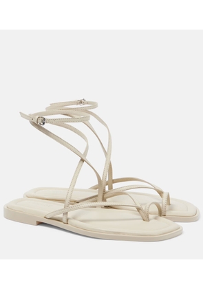 A.Emery Davis leather thong sandals