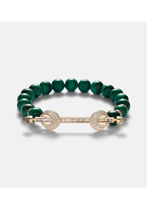 Ananya Chakra 18kt gold bracelet with gemstones