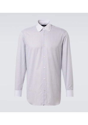 Dunhill Striped cotton twill shirt