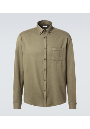 Sunspel Cotton flannel shirt