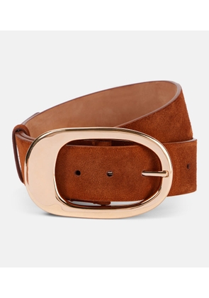 Gabriela Hearst Lozewce suede belt