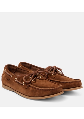 Tom Ford Robin suede boat shoes
