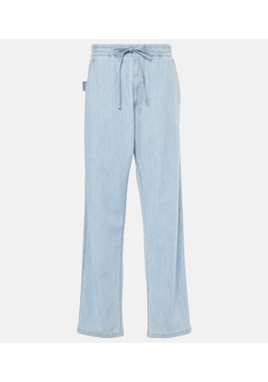 Bottega Veneta High-rise wide-leg jeans