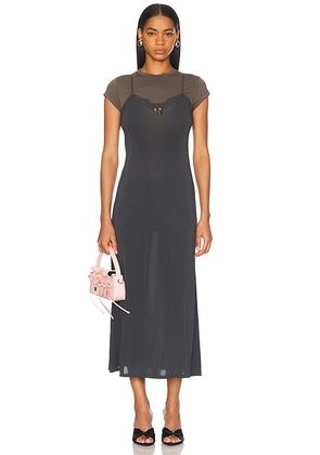 Acne Studios Eluna Dress in Grey - Grey. Size M (also in S).