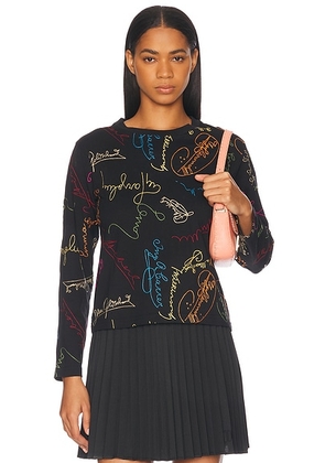 BODE Signature Crawl Tee in Black Multi - Black. Size M (also in S, XS).