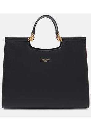 Dolce&Gabbana Sicily Medium leather tote bag
