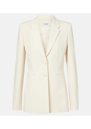 Fforme Bennet wool-blend crepe blazer