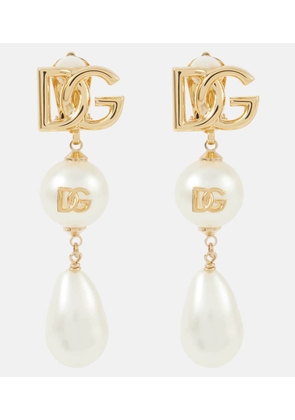 Dolce&Gabbana DG faux pearl earrings