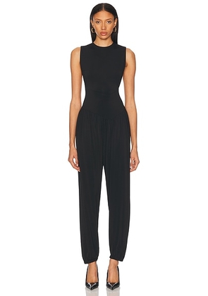 Alexandre Vauthier Sleeveless Jumpsuit in Black - Black. Size 34 (also in 36, 38, 40, 42, 44).