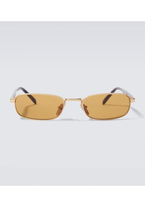 Prada Logo rectangular sunglasses