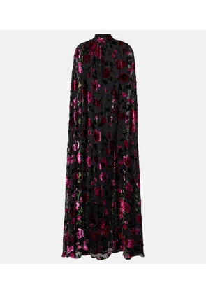 Rodarte Devore velvet gown