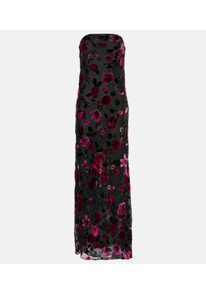 Rodarte Velvet devore gown
