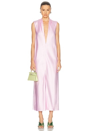 Brandon Maxwell The Daphne Dress in Light Pink - Pink. Size 2 (also in 6).