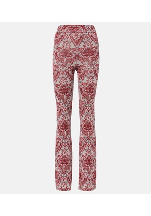 Rabanne Paisley straight pants