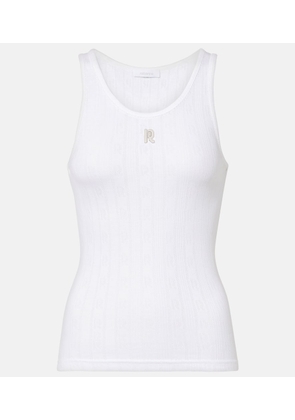 Rabanne Semi-sheer cotton T-shirt