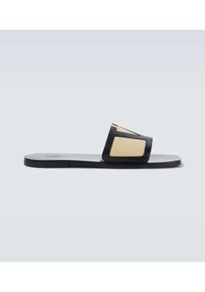 Valentino Garavani VLogo leather slides