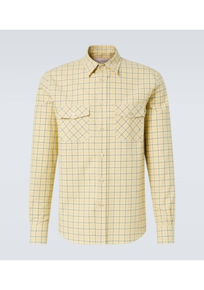 Valentino Checked cotton shirt
