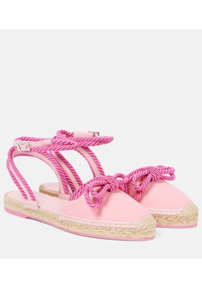 Mach & Mach Bow-detail espadrille sandals