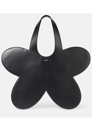 Coperni Flower leather tote bag