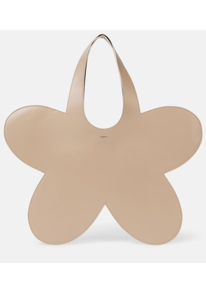 Coperni Flower leather tote bag