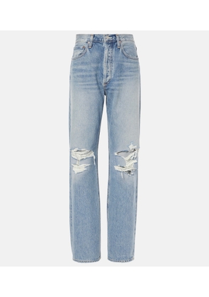 Agolde Kelly high-rise straight jeans