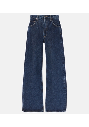 Agolde Low Curve mid-rise barrel-leg jeans