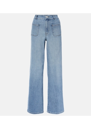 Frame Le Slim Palazzo wide-leg jeans