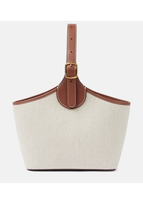 Loro Piana Bobbin canvas tote bag