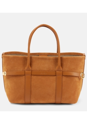 Loro Piana Ghiera Small leather tote bag