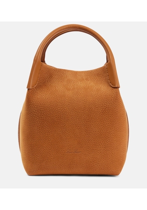Loro Piana Bale Small leather tote bag
