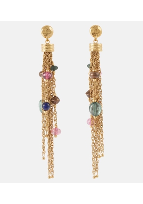 Chloe Chloe Pompoms embellished drop earrings