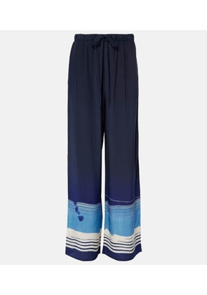 SIR Mariner silk crepe wide-leg pants