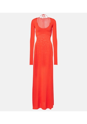 SIR Valejo Halter knit maxi dress
